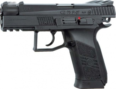 Пневматический пистолет ASG CZ 75 P-07 Duty (Blowback)