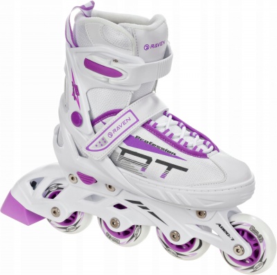 Роликовые коньки Raven Profession Style White/Violet(31-35) и (38-42)