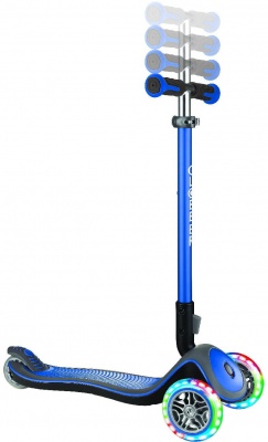 Самокат Globber Elite Deluxe синий