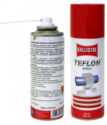 Смазка тефлоновая Ballistol TeflonSpray 200 мл
