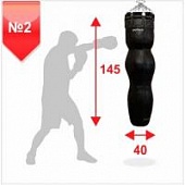 Боксерский мешок кожа "Силуэт" Boyko Sport ( 145х40, 55-65 кг, узел крепления 8 пружин) Боксерский мешок кожа "Силуэт" Boyko Sport ( 145х40, 55-65 кг, узел крепления 8 пружин)