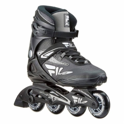 Роликовые коньки Fila Comp black/grey