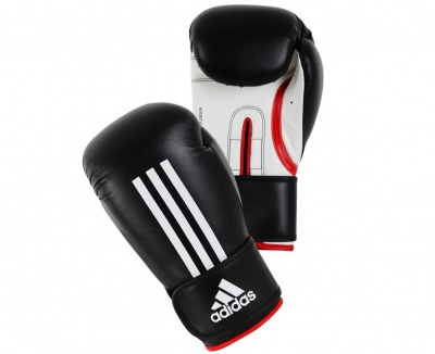 Боксерские перчатки Adidas Energy 100 черно-белые
