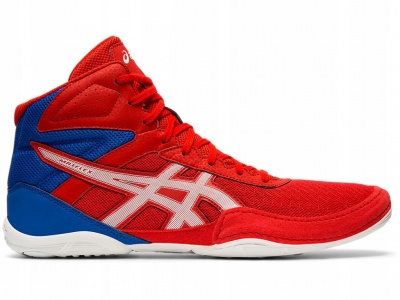 Борцовки Asics MATFLEX 6 красно/синие