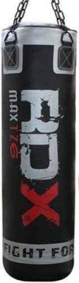Мешок боксерский RDX "Leather Black" (140*30 см, 45-55 кг)