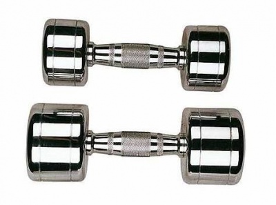 Гантель хромированная Stein 9 кг