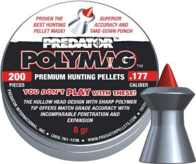 Пули JSB Diabolo Predator Polymag (0.52 г, кал. 4.5 мм)
