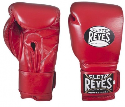 Тренировочные перчатки CLETO REYES Velcro Closure Training (красные)