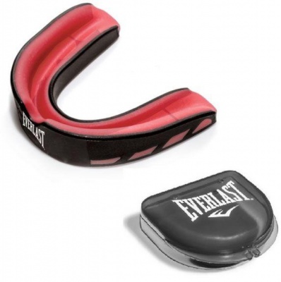 Капа боксерская Everlast Evershield Single Mouthguard + кейс