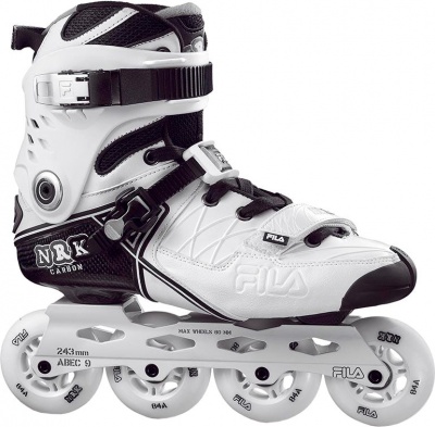 Роликовые коньки Fila NRK Carbon black/white