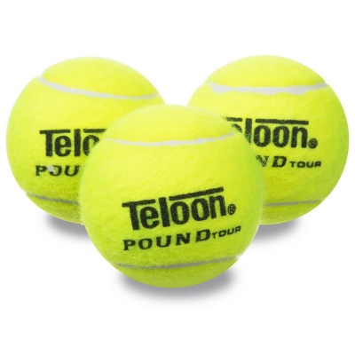 Мячи для большого тенниса TELOON POUND (3шт)