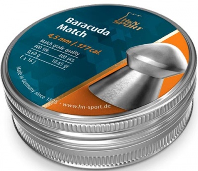 Пули H&N Baracuda Match (0.69 г, кал. 4.5 мм)