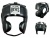 Боксерский шлем CLETO REYES Cheek Protection Headgear (черный)