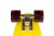 Пенниборд Candy 22″ Yellow/Tr.Red
