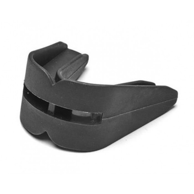 Капа боксерская Leone Double Black
