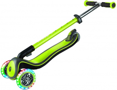 Самокат Globber Elite Deluxe зеленый