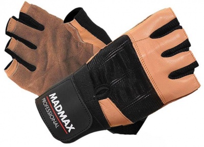 Перчатки для фитнеса Mad Max PROFESSIONAL MFG-269 Brown