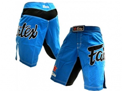 Шорты для ММА FAIRTEX синий/чёрный