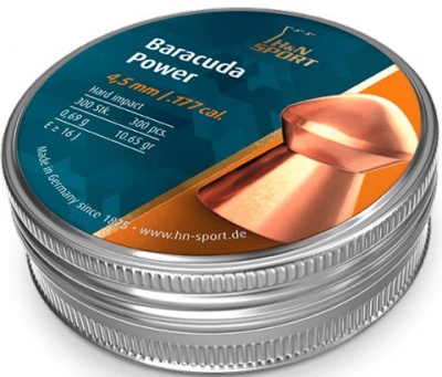 Пули H&N Baracuda Power (0.69 г, кал. 4.5 мм)