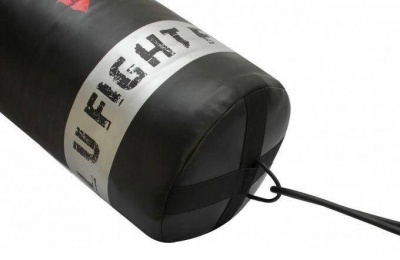 Мешок боксерский RDX "Leather Black" (140*30 см, 45-55 кг)