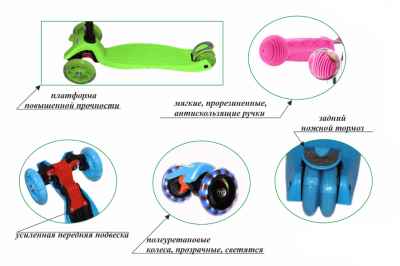 Самокат BavarSport Maxi Adjustable