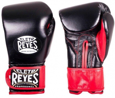 Тренировочные перчатки CLETO REYES Extra Padding Velcro (черные)