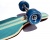 Лонгборд Atom 39″ Drop Kick Blue