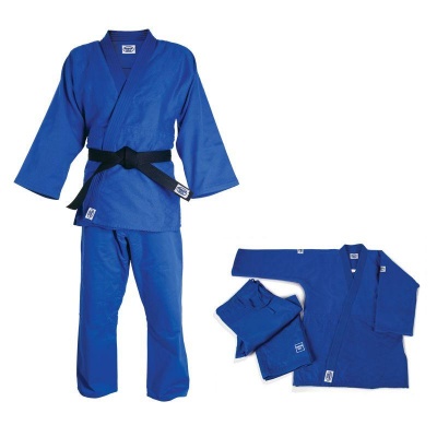Кимоно дзюдо "OLIMPIC" IJF (синее) Green Hill
