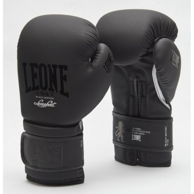 Боксерские перчатки Leone Mono Black