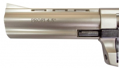 Револьвер флобера ZBROIA PROFI-4.5" (сатин / дерево)
