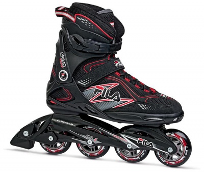 Роликовые коньки Fila 20 Primo Comp black/red