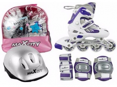Роликовые коньки Max City Illusion Combo Violet
