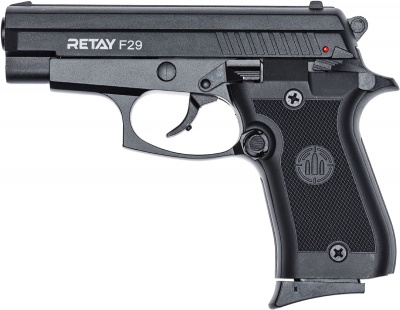 Стартовый пистолет Retay F29, 9мм. black