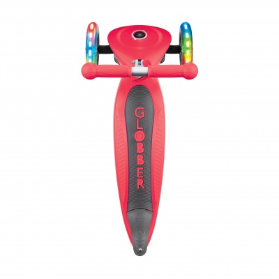 Самокат GLOBBER PRIMO FOLDABLE LIGHTS красный