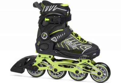 Роликовые коньки Fila WIZY Alu black/grey