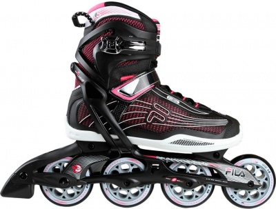 Роликовые коньки Fila PLUME 84 Lady black/magenta