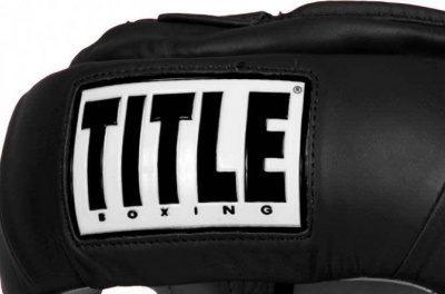 Шлем Title Gel World Full-Face Training Headgear (черный)