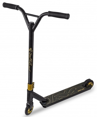 Самокат SportVida Stunt RS9 Black/Gold