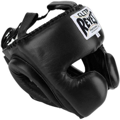 Боксерский шлем CLETO REYES Cheek Protection Headgear (черный)