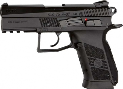 Пневматический пистолет ASG CZ 75 P-07 Duty (Blowback)