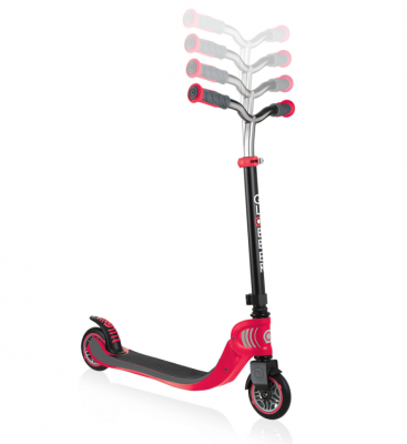 Самокат GLOBBER FLOW FOLDABLE 125 черно-красный