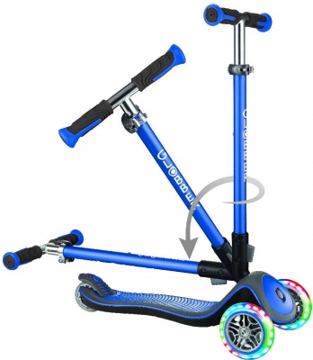 Самокат Globber Elite Deluxe синий