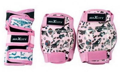 Защита роликовая Max City FISH  PINK  UNI