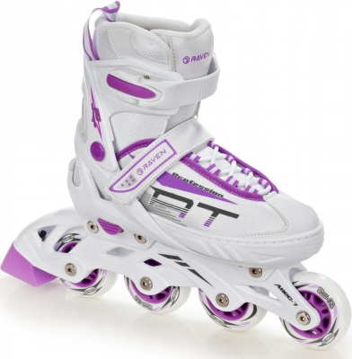 Роликовые коньки Raven Profession Style White/Violet(31-35) и (38-42)