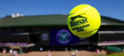 Мячи теннисные Slazenger Wimbledon Ultra-Vis + Hydroguard 4B