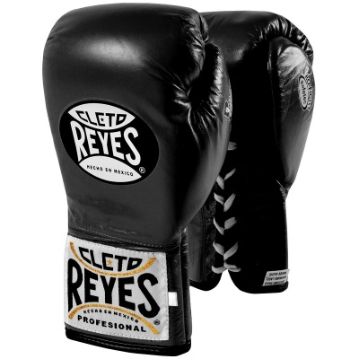 Профессиональные перчатки CLETO REYES Official Boxing черные