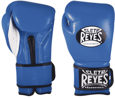 Тренировочные перчатки CLETO REYES Velcro Closure Training (синие)