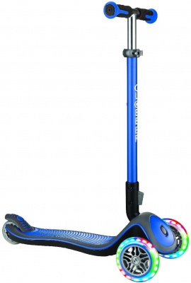 Самокат Globber Elite Deluxe синий