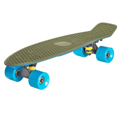 Пенниборд Candy 22″ Top Haki/Bottom Blue