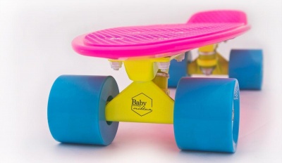 Пенниборд Baby Miller Original Fluor